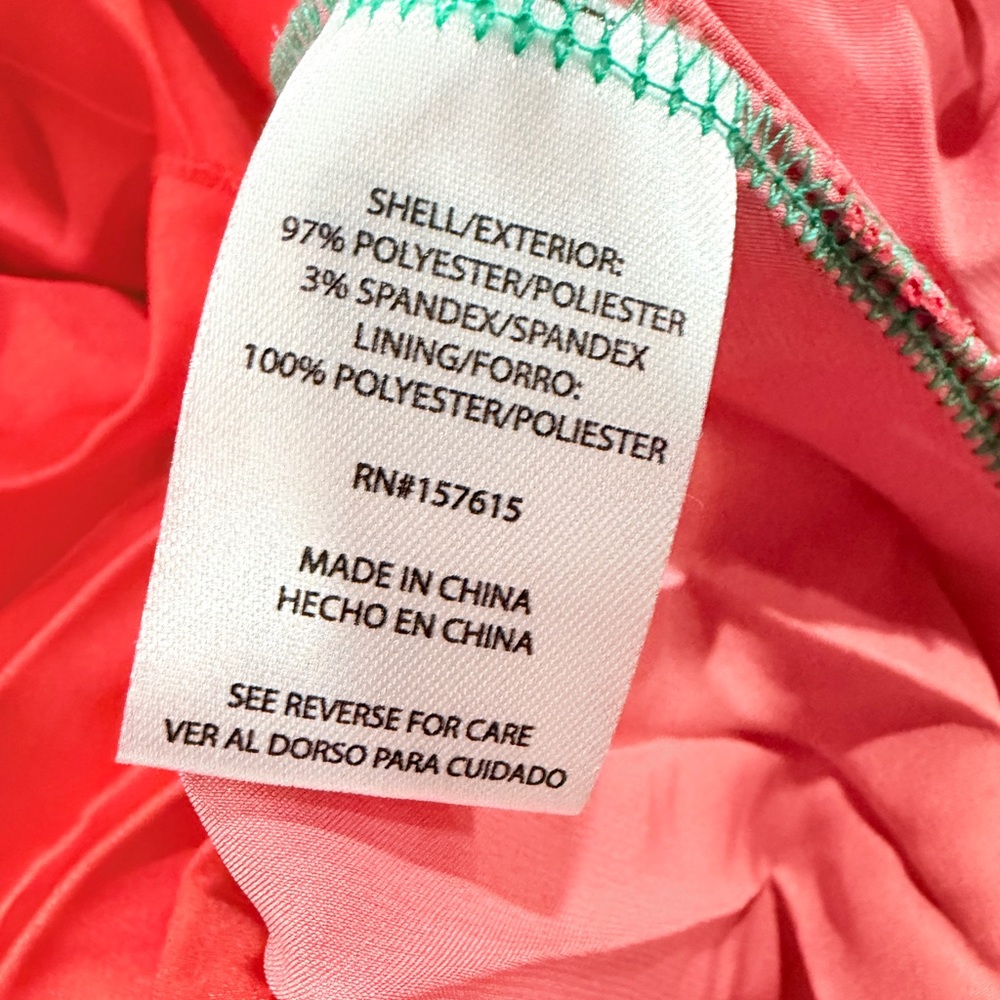 Nicole Miller Ombré One-Shoulder Pleated Maxi Dress Teal Pink– Size M - Picture 7 of 8